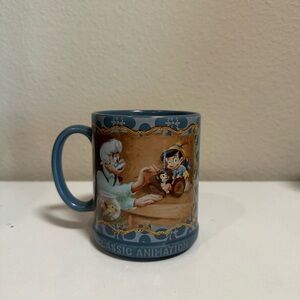 Classic Animation Pinocchio Blue Mug